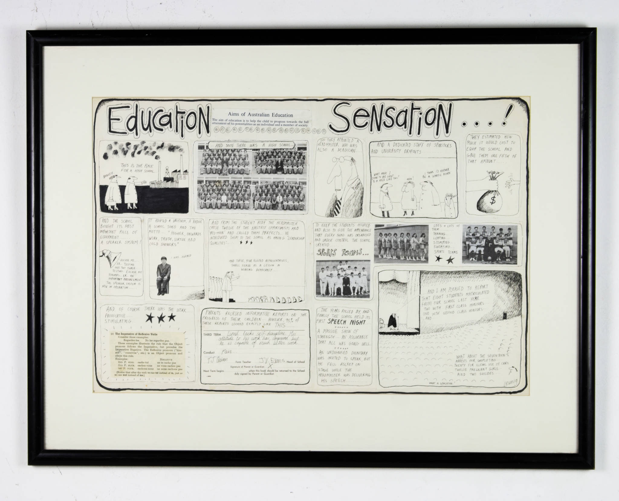 Michael Leunig 'Education Sensation...!'