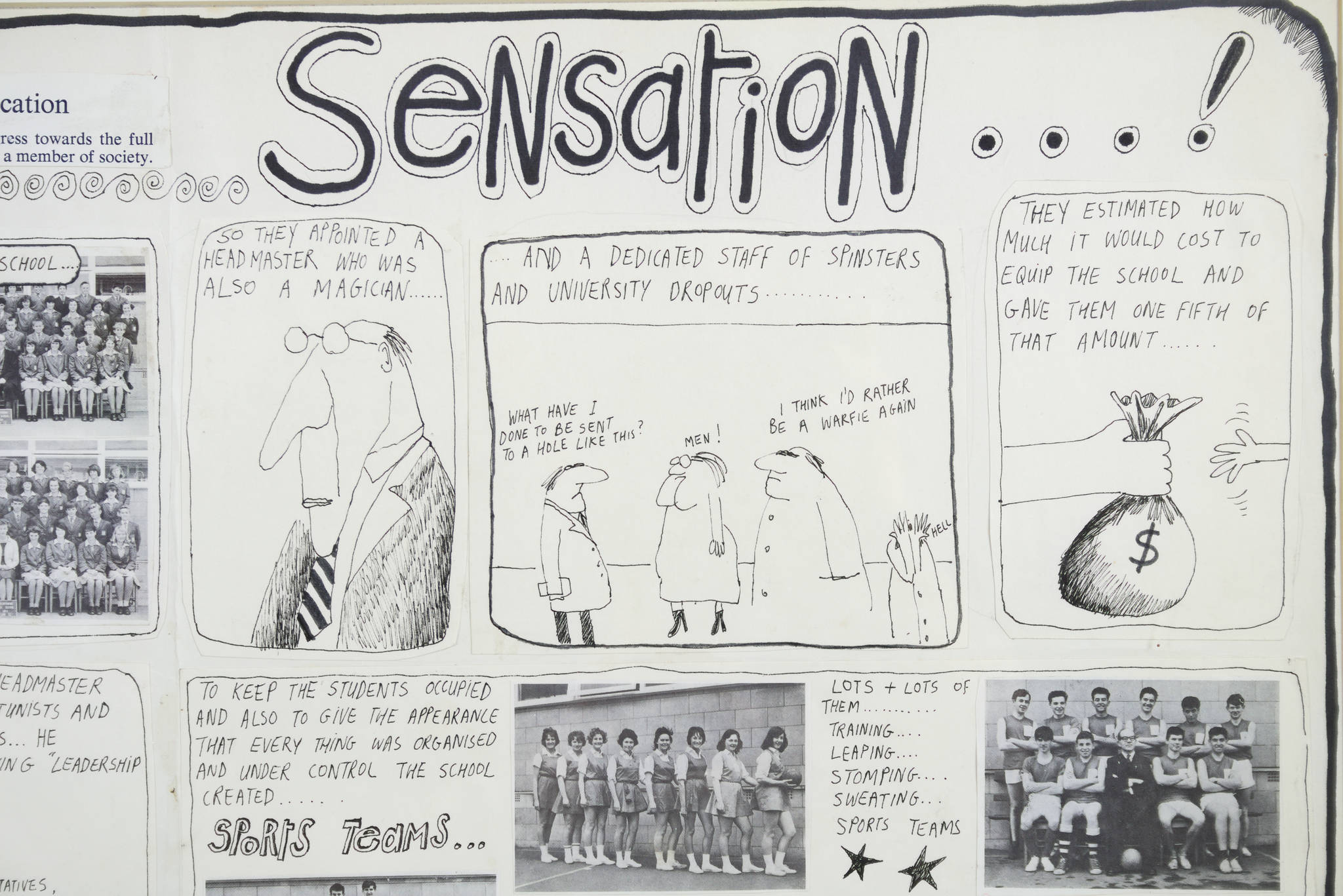 Michael Leunig 'Education Sensation...!'