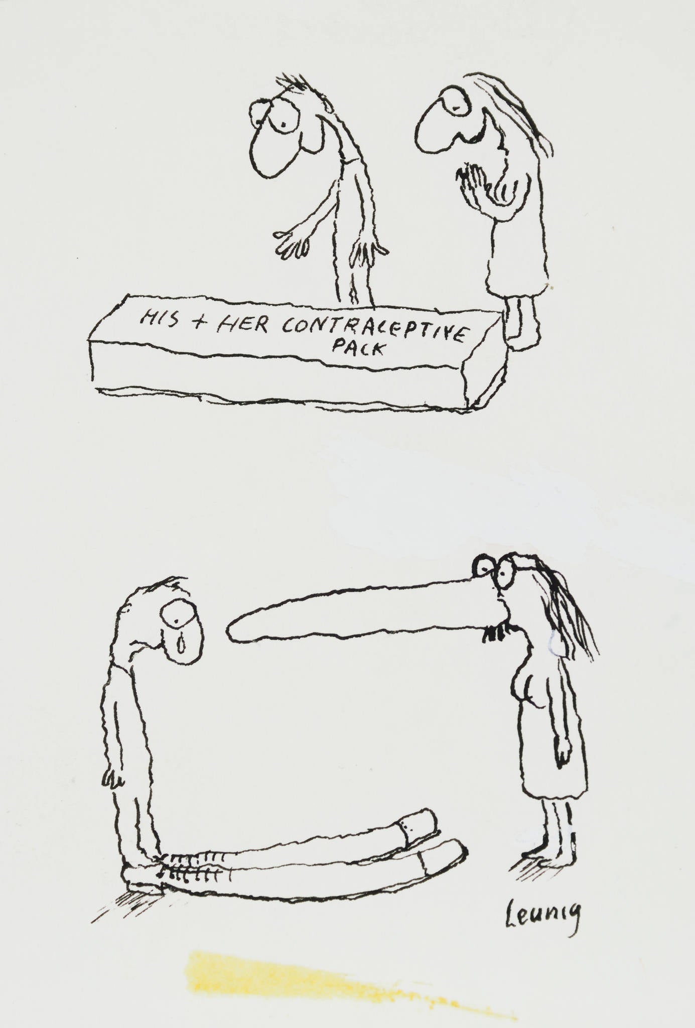 Michael Leunig 'HIS + HER CONTRACEPTIVE PACK'