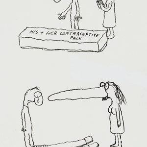 Michael Leunig 'HIS + HER CONTRACEPTIVE PACK'