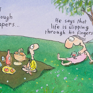 Michael Leunig '...life just fings through your slippers'