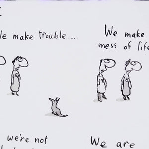 Michael Leunig 'OATH FOR THE DAY'