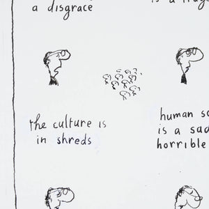 Michael Leunig 'Untitled (Read all about it)'