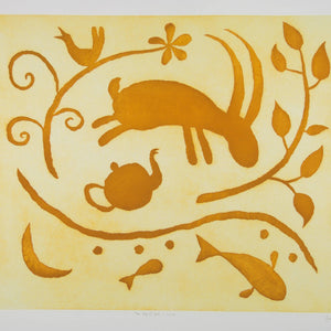 Michael Leunig 'The Leap of Faith - Sienna'