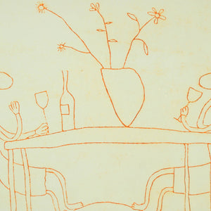 Michael Leunig 'The Table' - collected by Toni