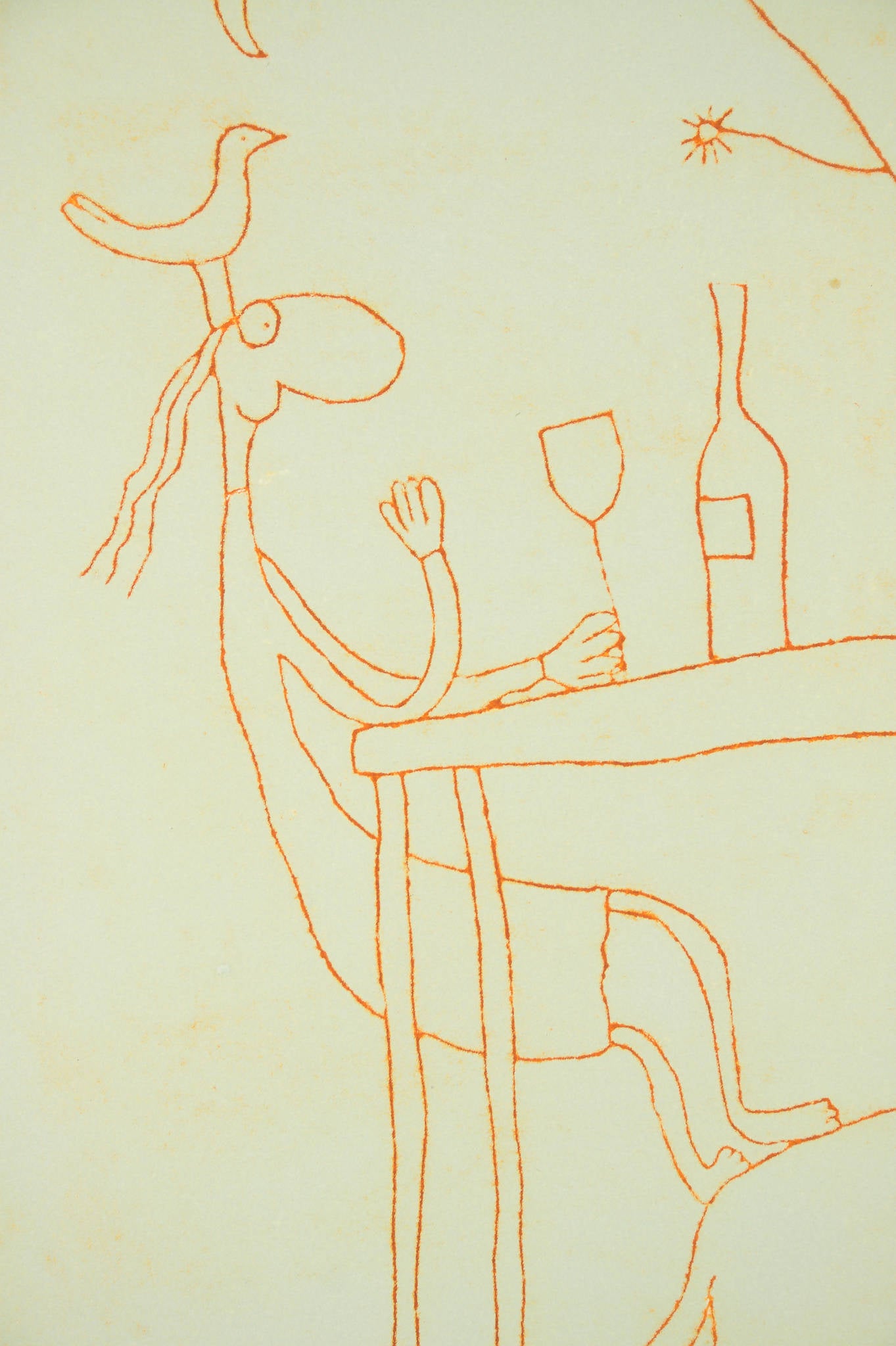 Michael Leunig 'The Table' - collected by Toni