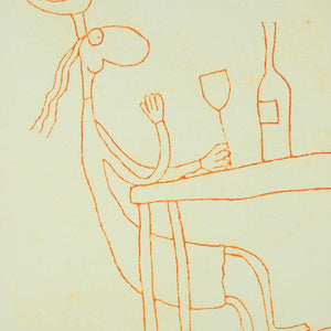 Michael Leunig 'The Table' - collected by Toni