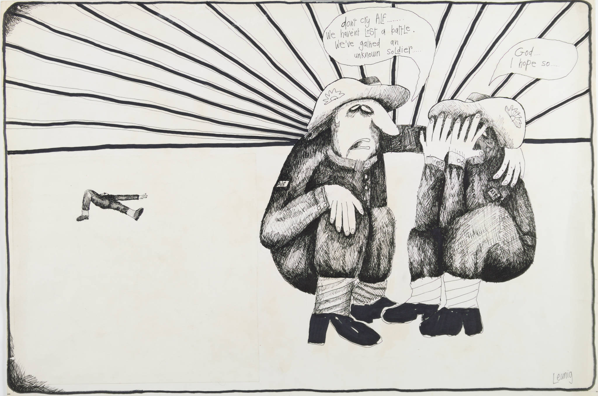 Michael Leunig 'Unknown Soldier'