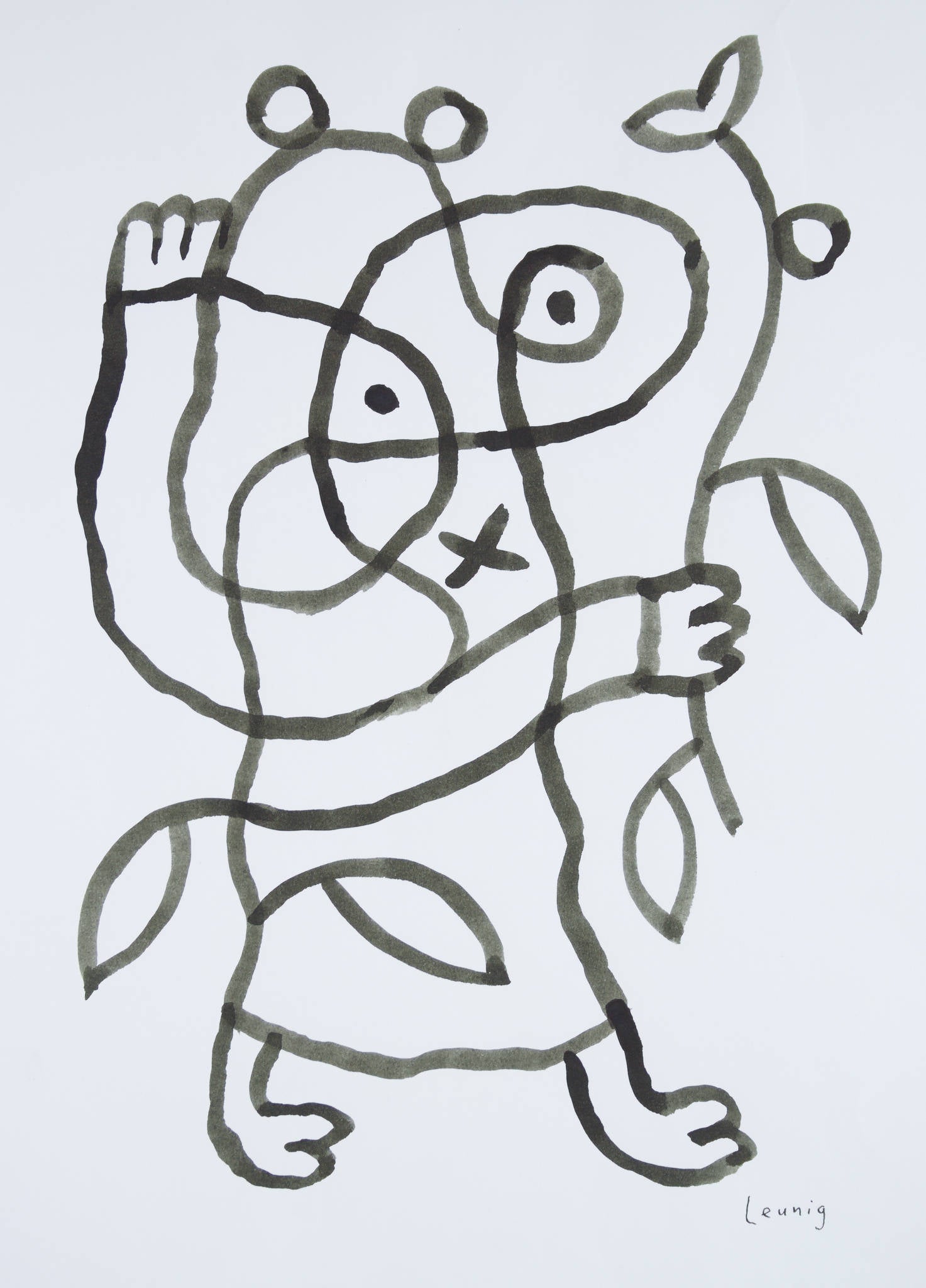 Michael Leunig 'Untitled (Entwined)'