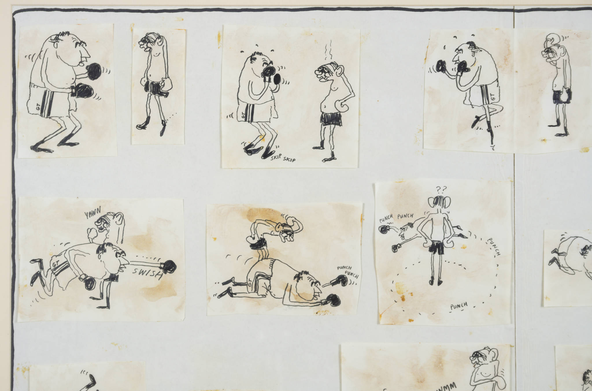 Michael Leunig 'Untitled (Senator Gair)'