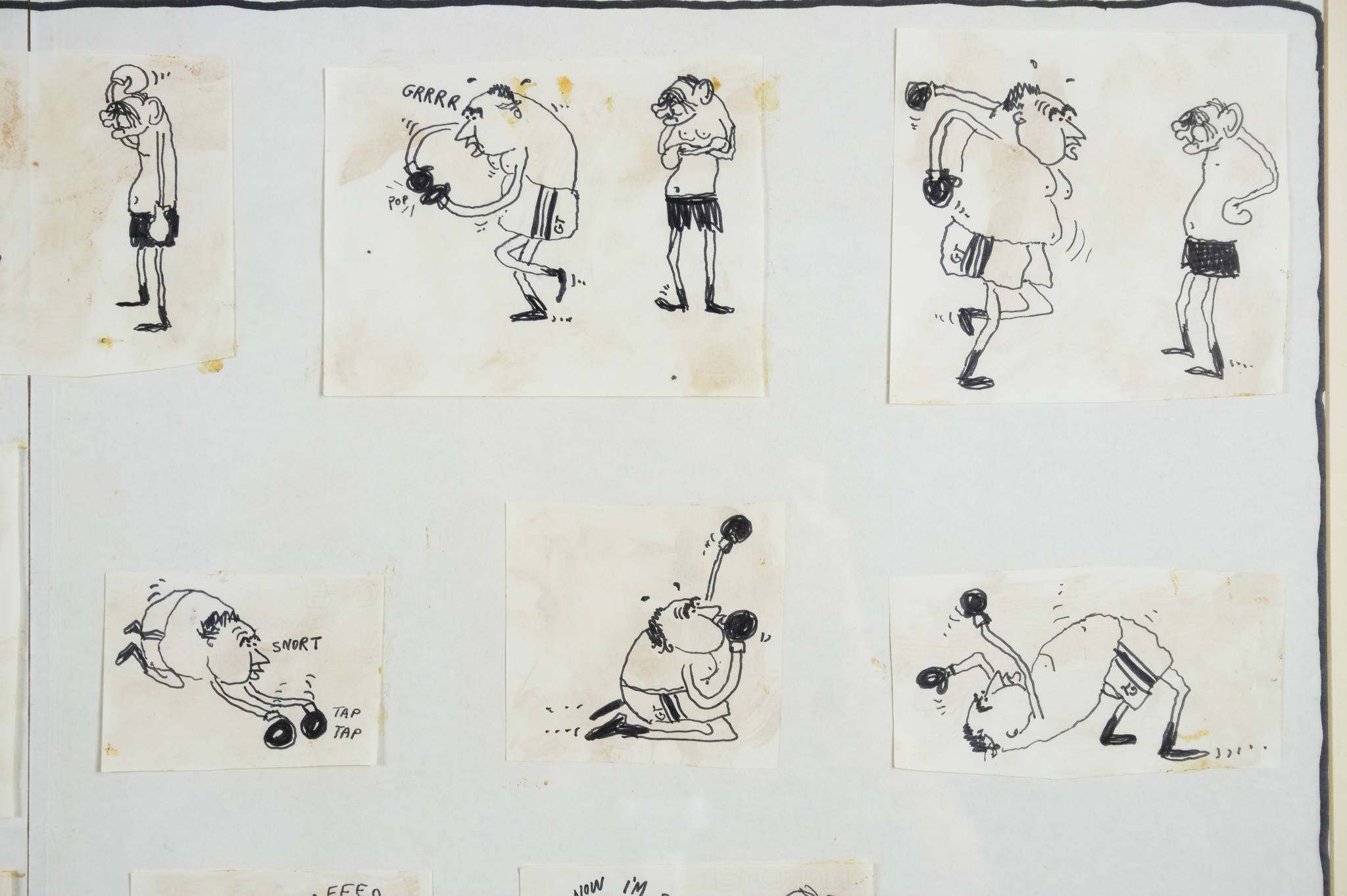 Michael Leunig 'Untitled (Senator Gair)'