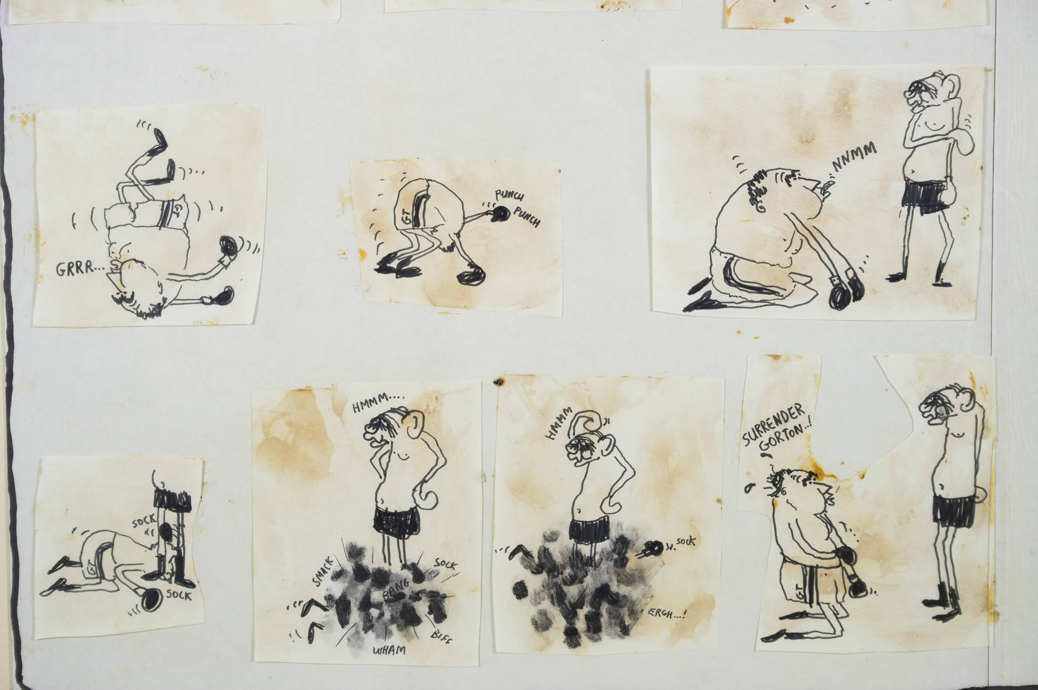 Michael Leunig 'Untitled (Senator Gair)'