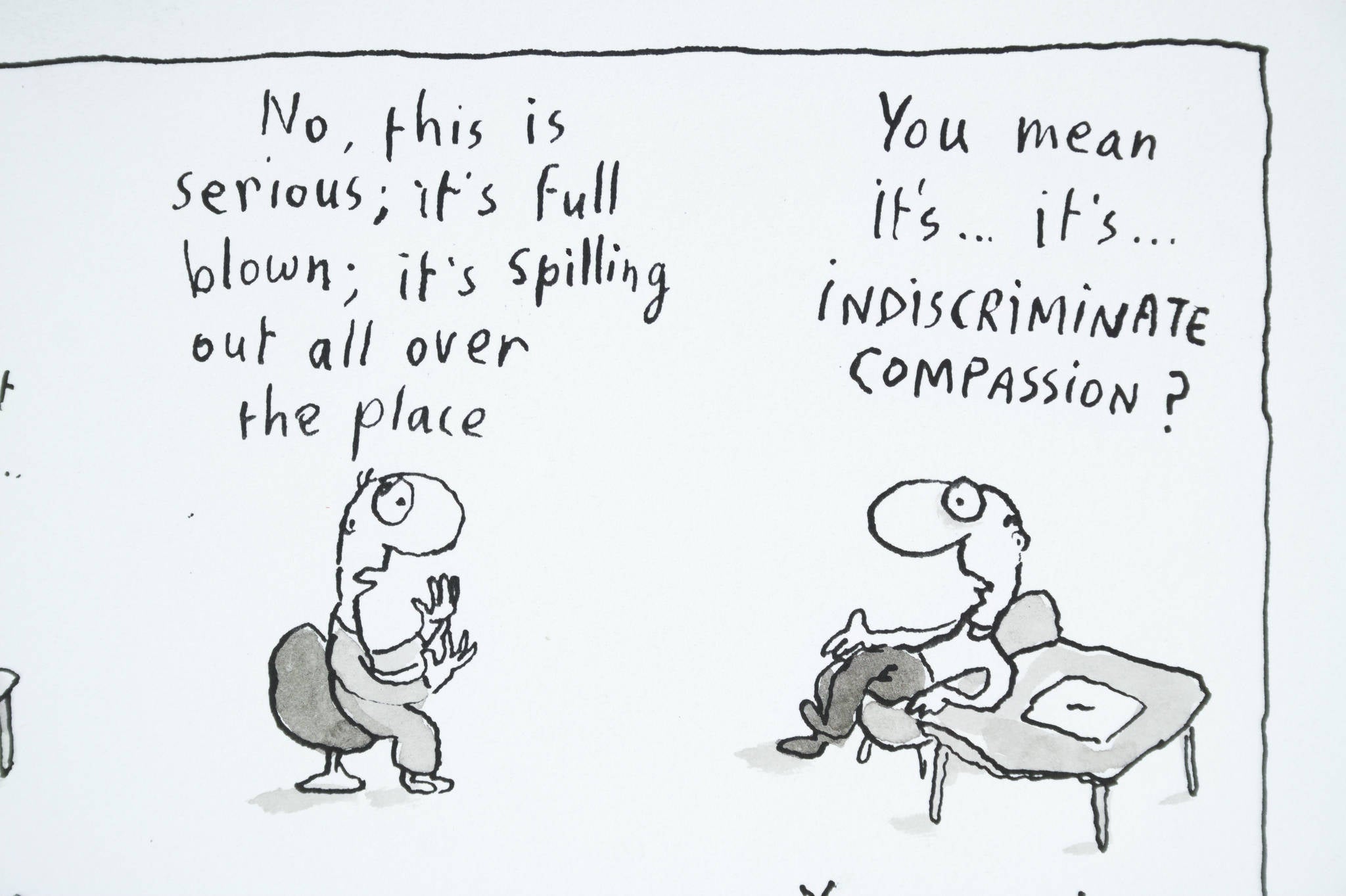 Michael Leunig 'Untitled (Episodes of Compassion)'