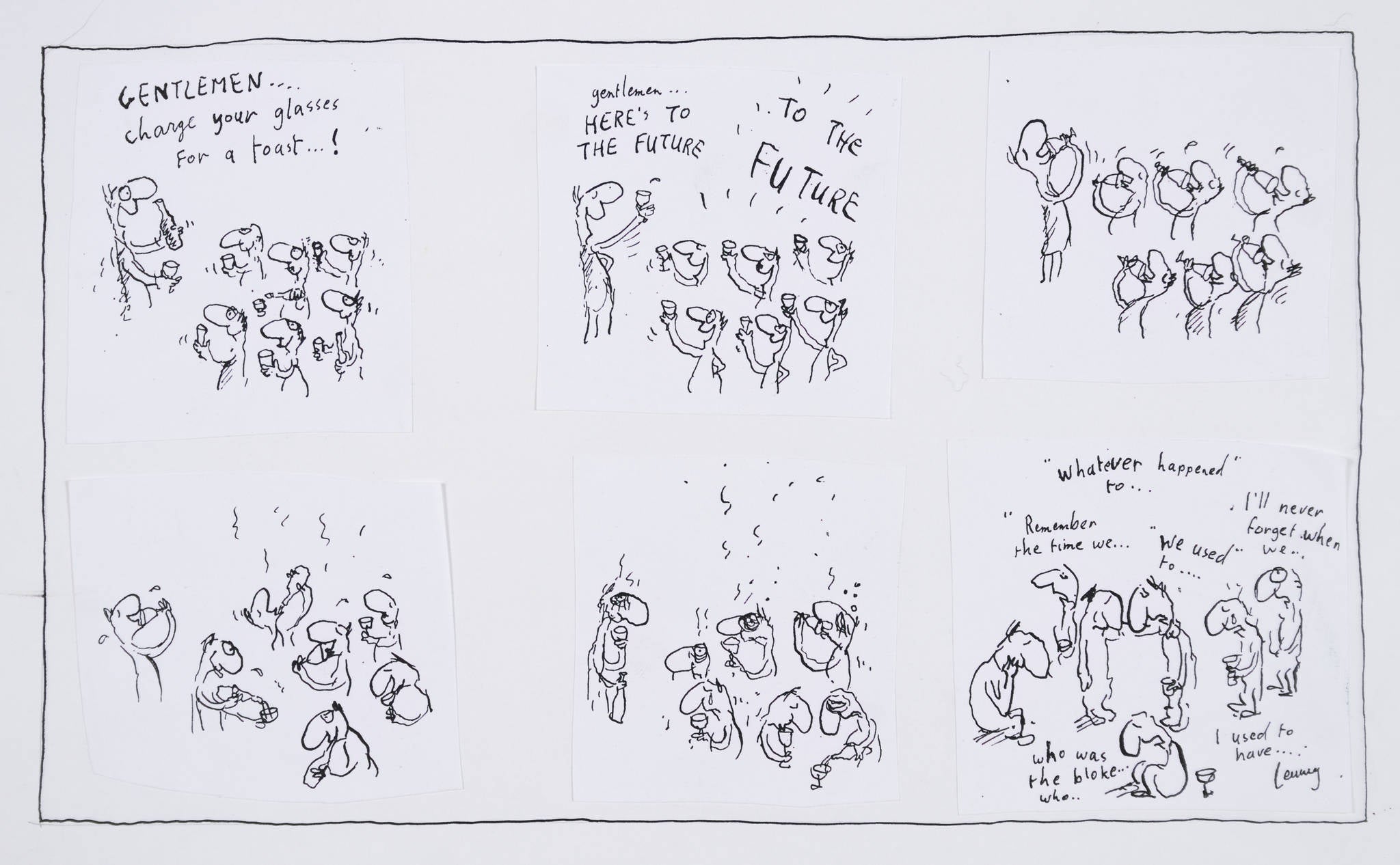 Michael Leunig 'Untitled (Extra Vintage)'