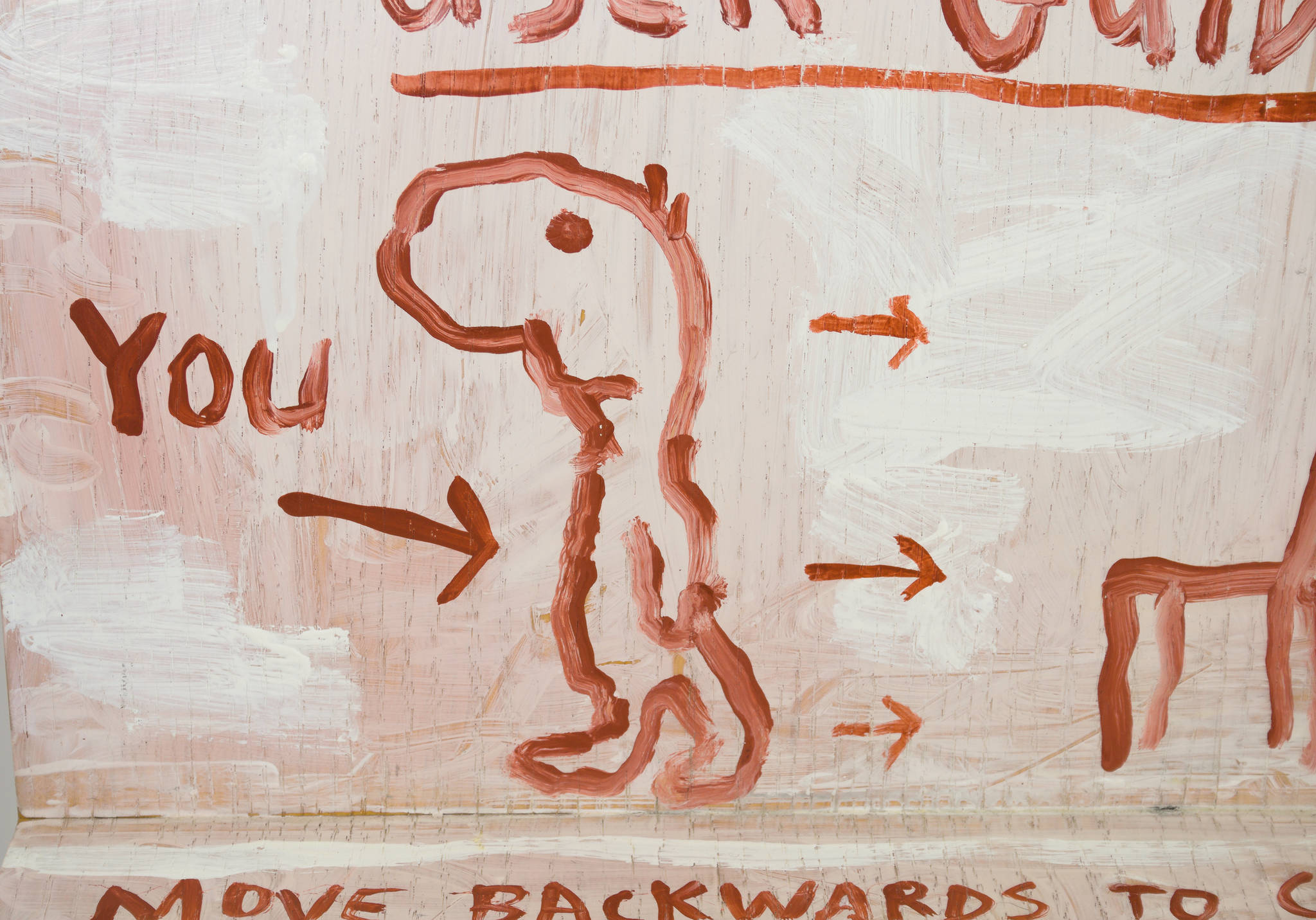 Michael Leunig 'Untitled (How To Sit In This Chair)'