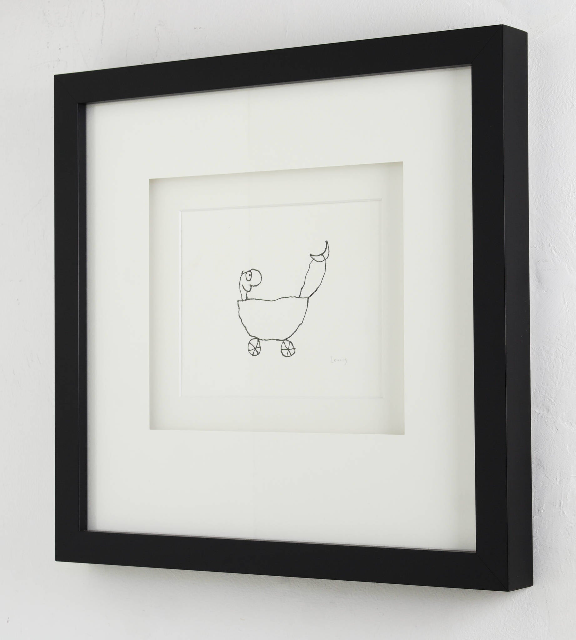 Michael Leunig 'Untitled (Moon Buggy)'