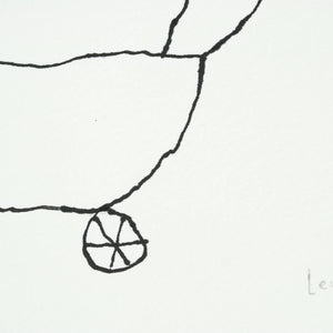 Michael Leunig 'Untitled (Moon Buggy)'