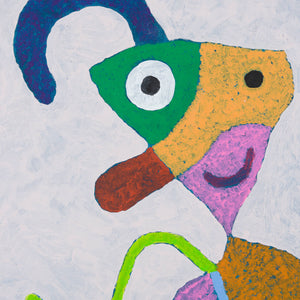 Michael Leunig 'Untitled (Rhythmic birds and figures)'