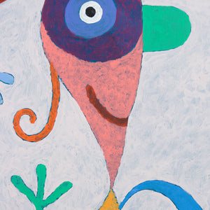 Michael Leunig 'Untitled (Rhythmic birds and figures)'