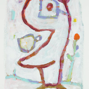 Michael Leunig 'Untitled (Square Eyes)'