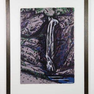 Jeffrey Makin 'Cedar Creek Falls I'