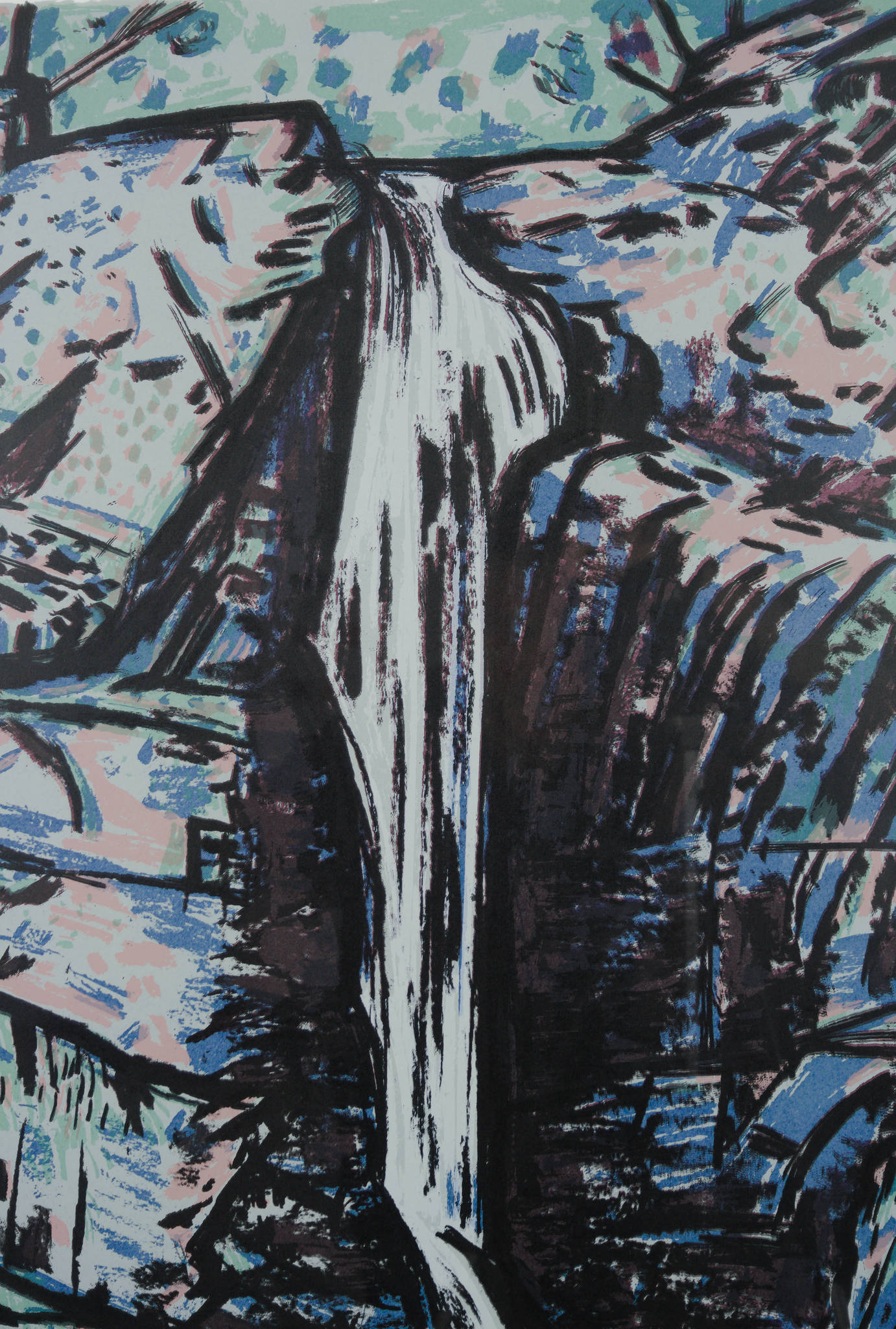 Jeffrey Makin 'Cedar Creek Falls II'