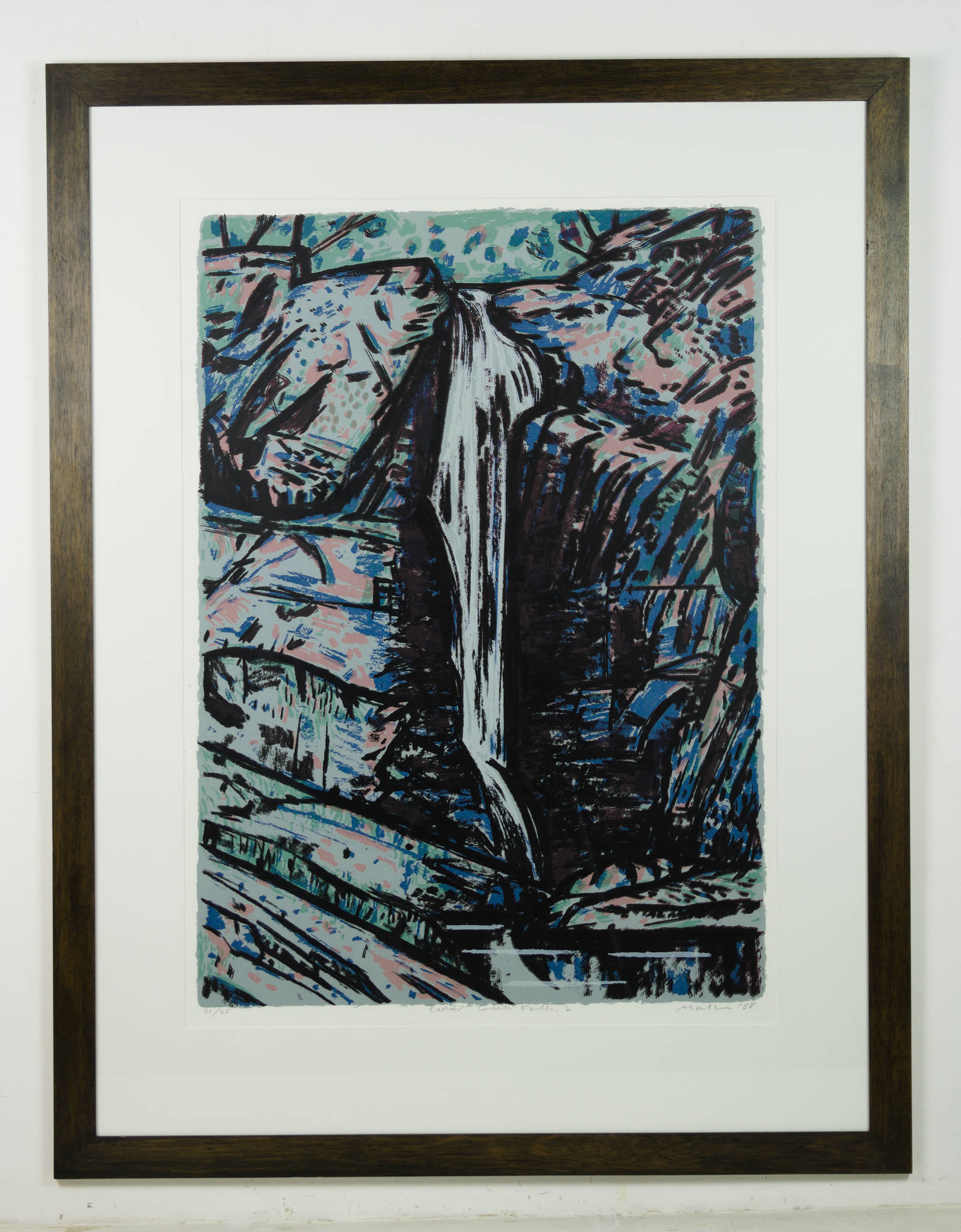 Jeffrey Makin 'Cedar Creek Falls II'