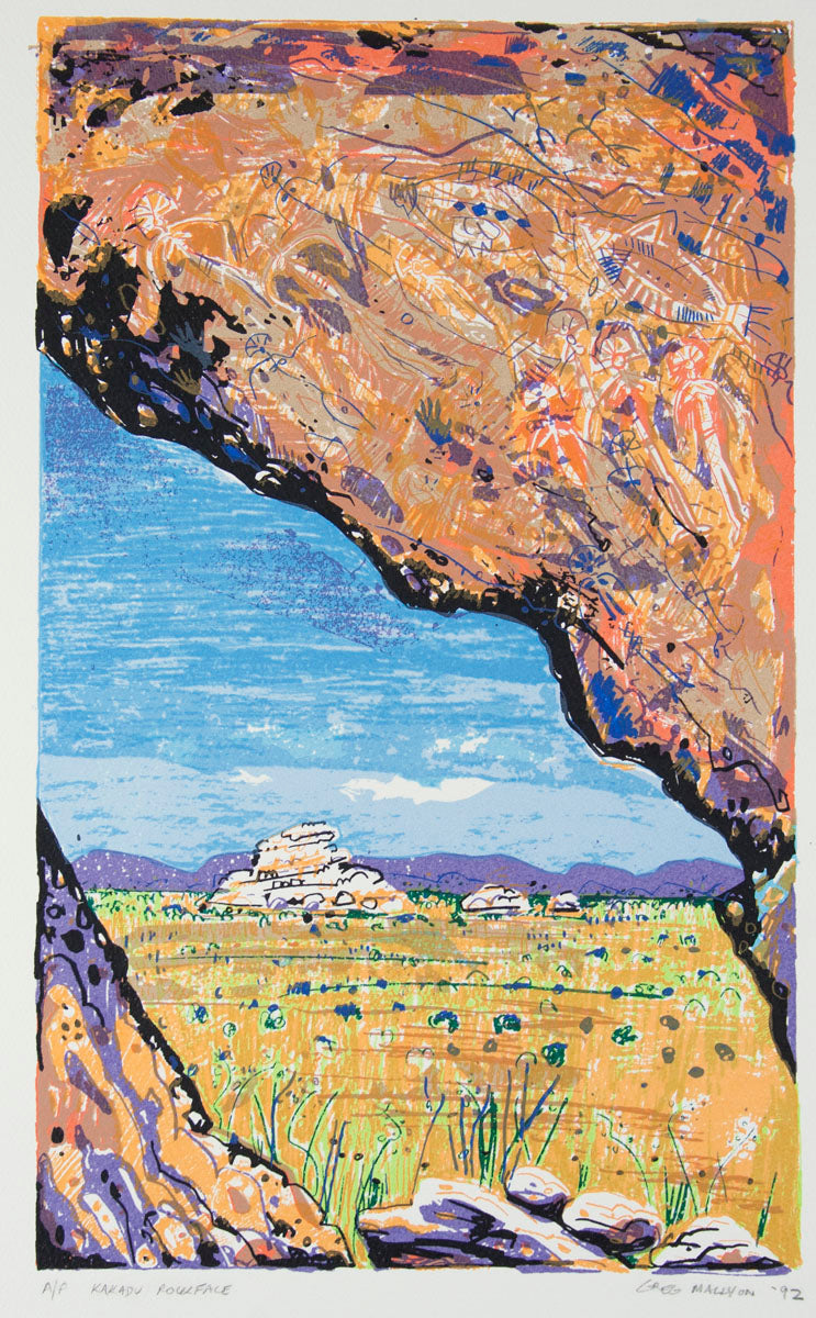 Greg Mallyon 'Kakadu Rockface'