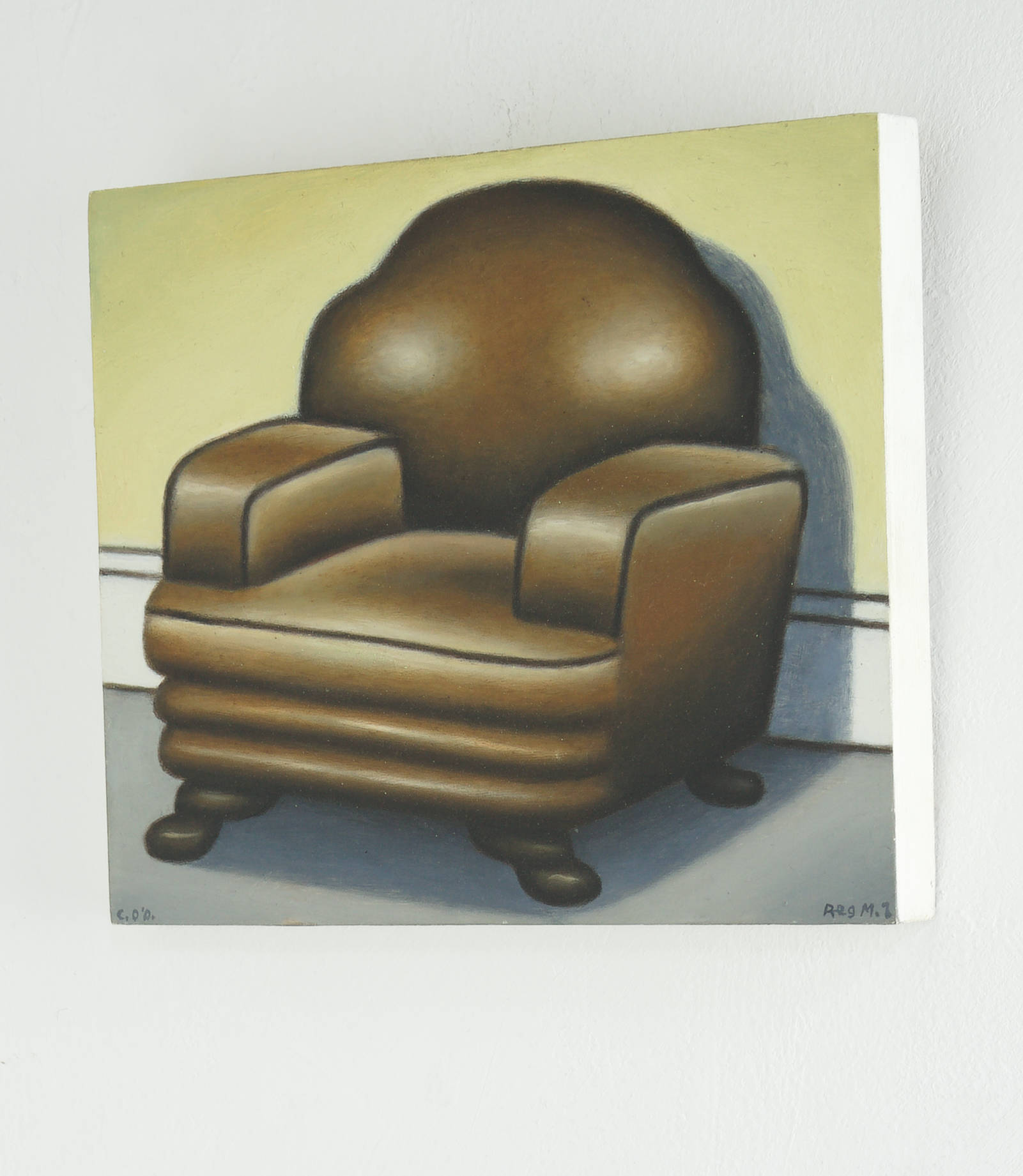 Reg Mombassa 'Brown Armchair'