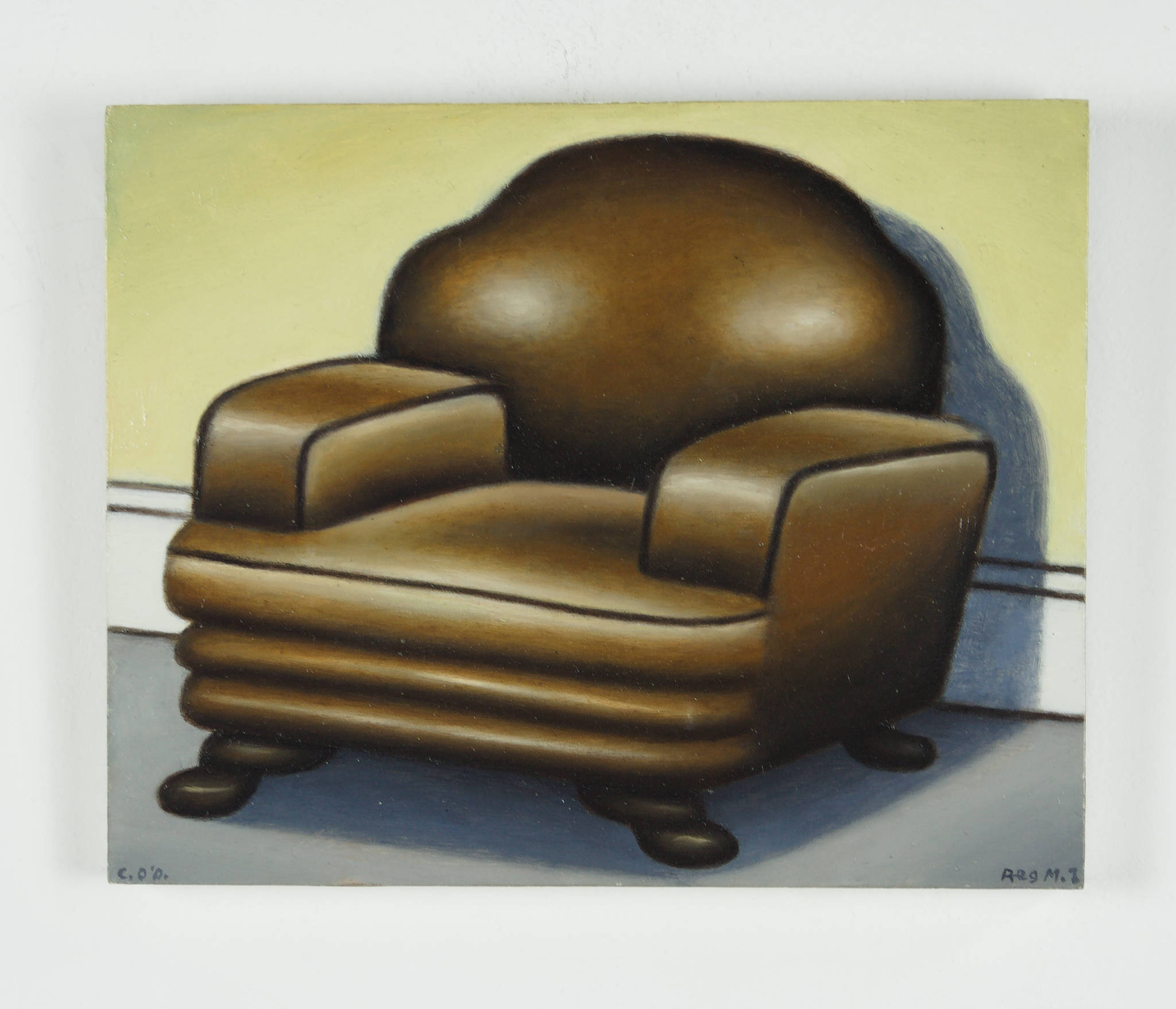 Reg Mombassa 'Brown Armchair'