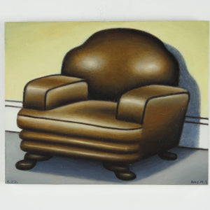 Reg Mombassa 'Brown Armchair'