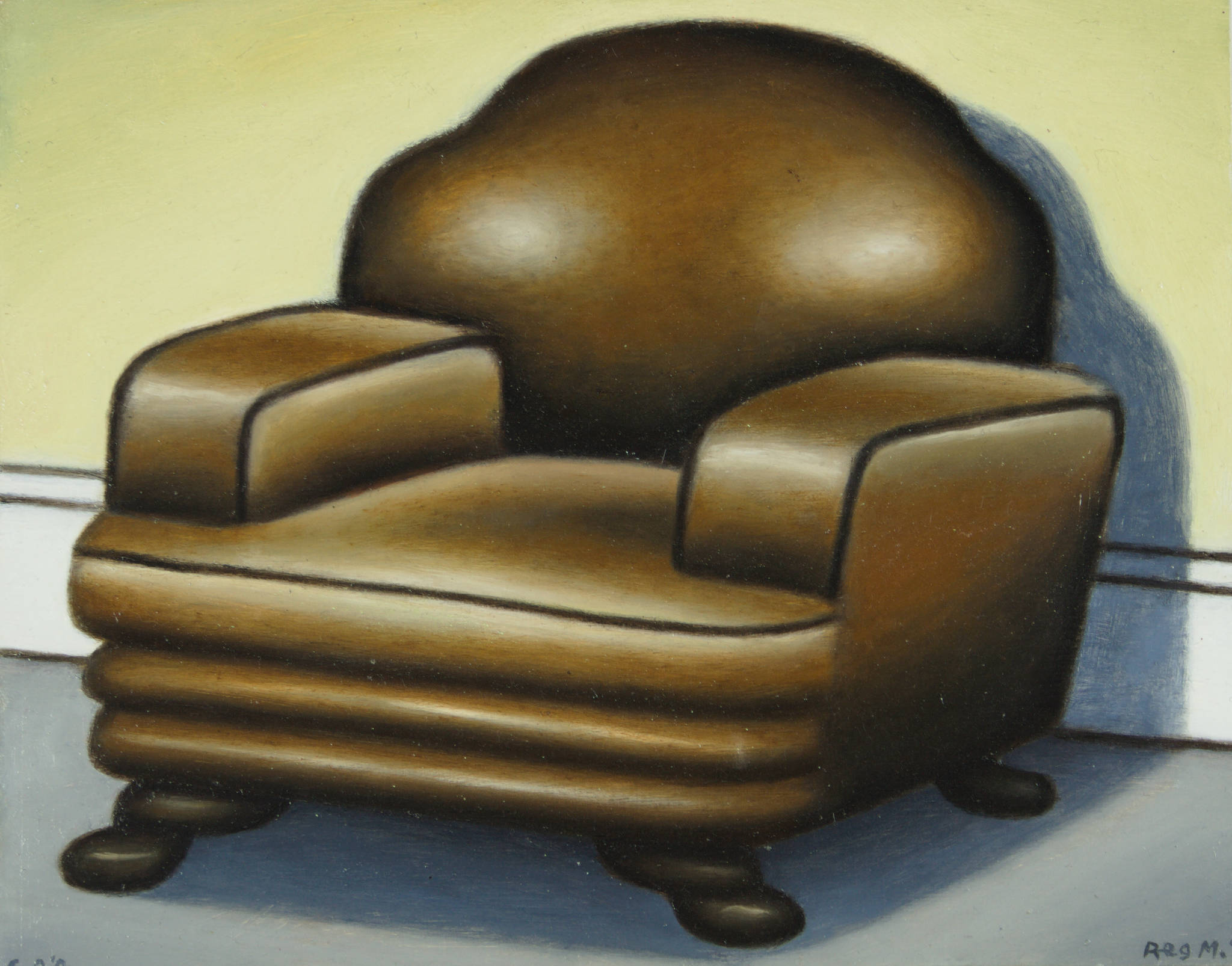 Reg Mombassa 'Brown Armchair'