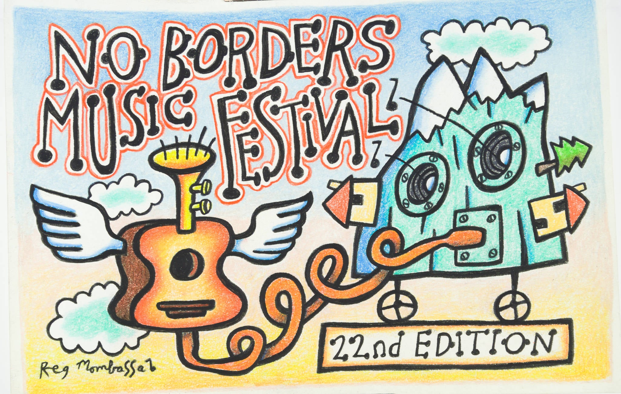 Reg Mombassa 'No Borders Music Festival'