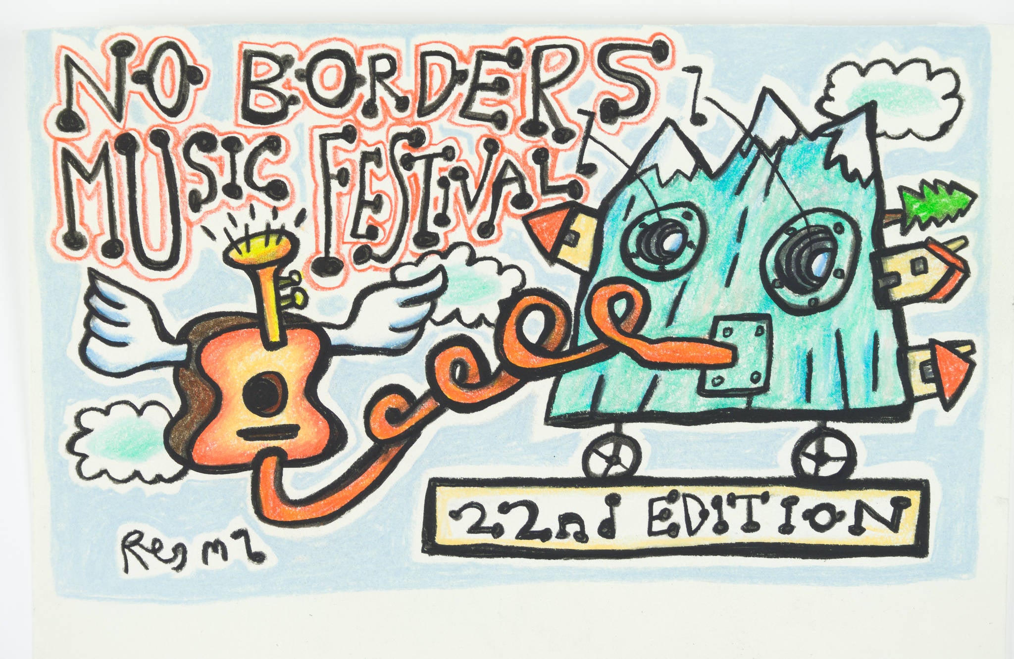 Reg Mombassa 'No Borders Music Festival'