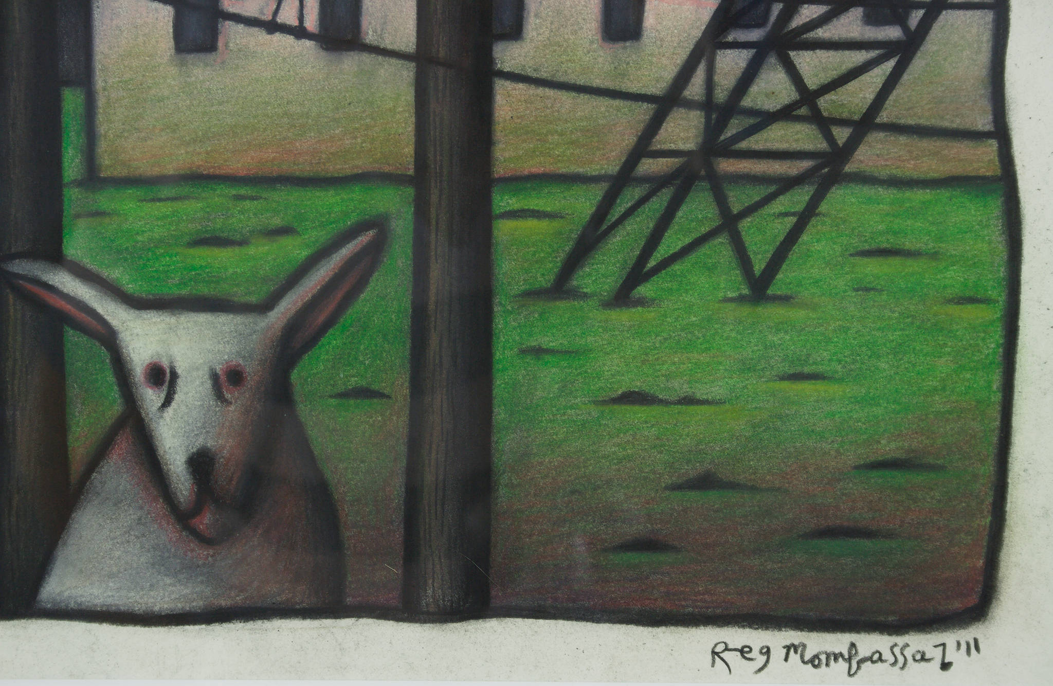 Reg Mombassa 'Poles and Pylons (Hunter Valley)'