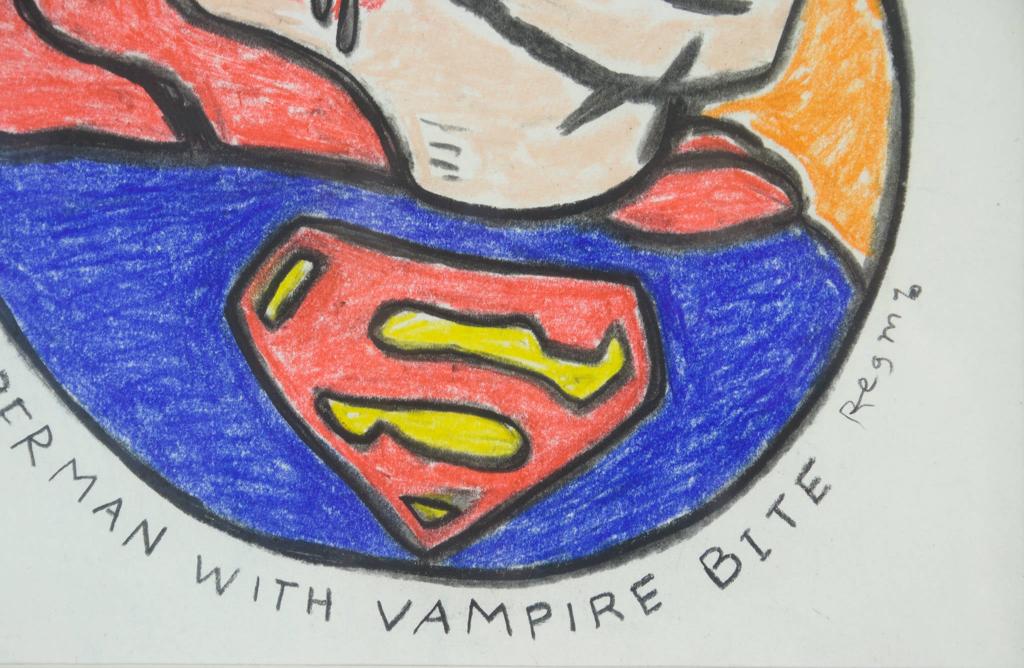 Reg Mombassa 'Superman with Vampire Bite'