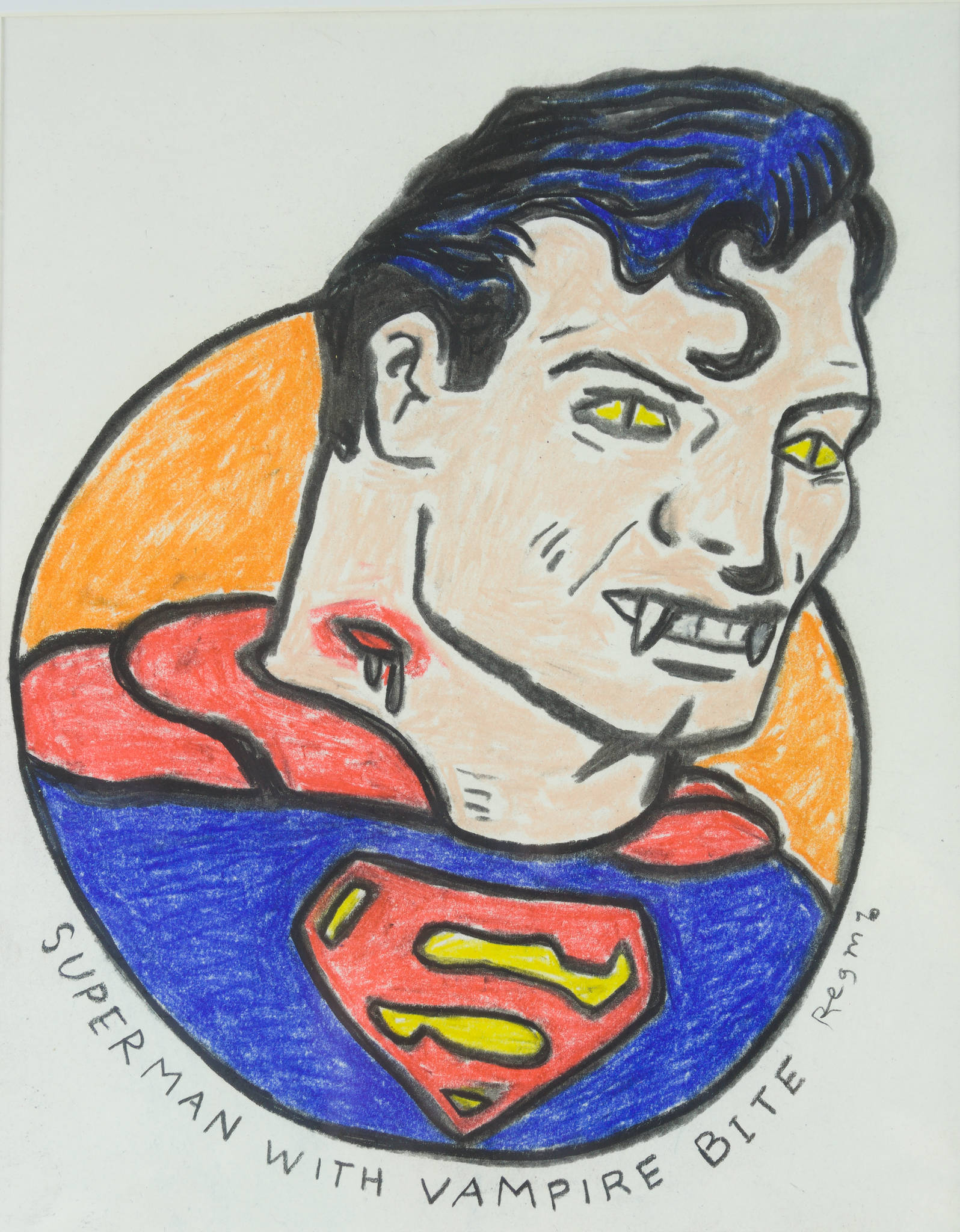 Reg Mombassa 'Superman with Vampire Bite'