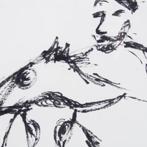 Sidney Nolan 'Kelly Bulldogging'