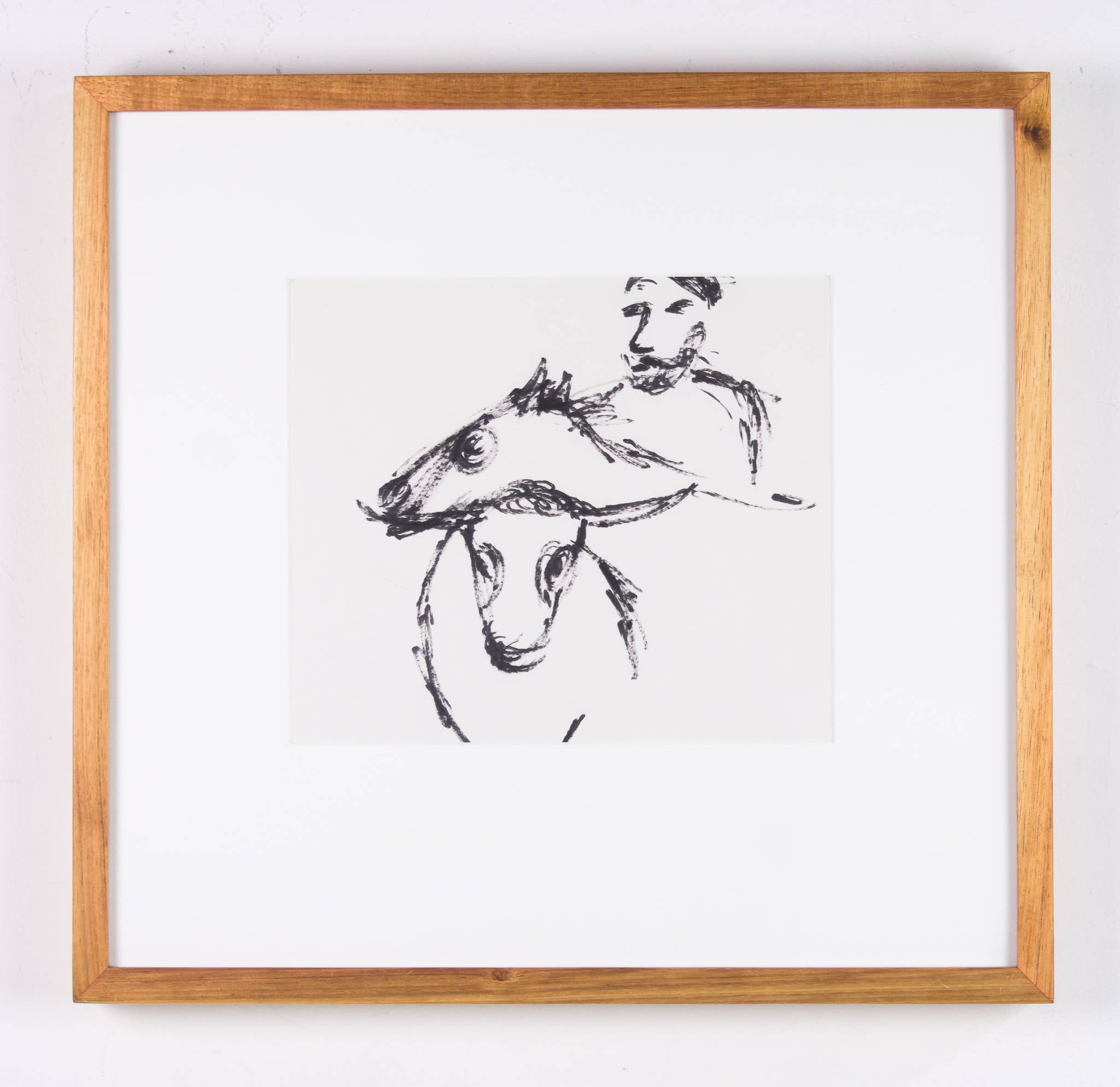 Sidney Nolan 'Kelly Bulldogging'