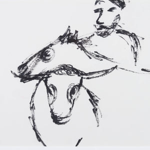 Sidney Nolan 'Kelly Bulldogging'