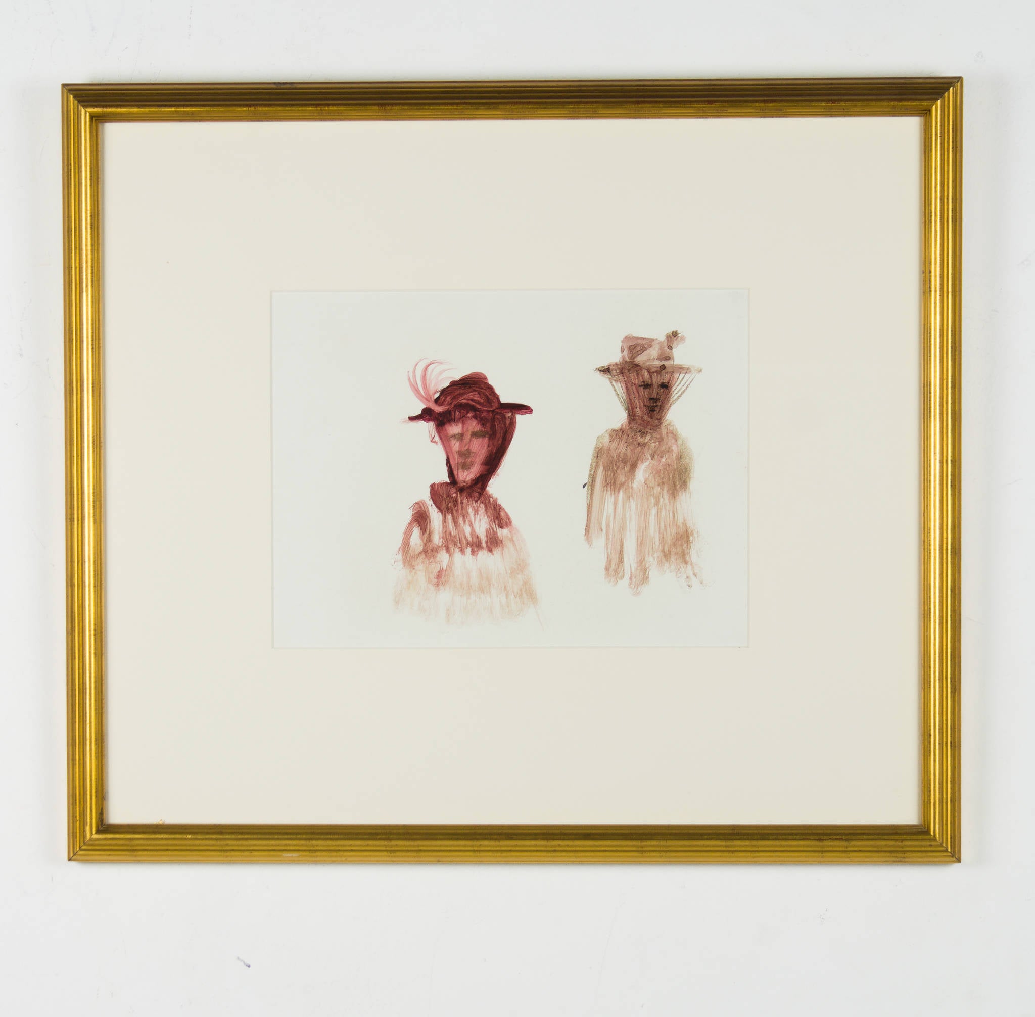 Sidney Nolan 'Ladies with Hats'