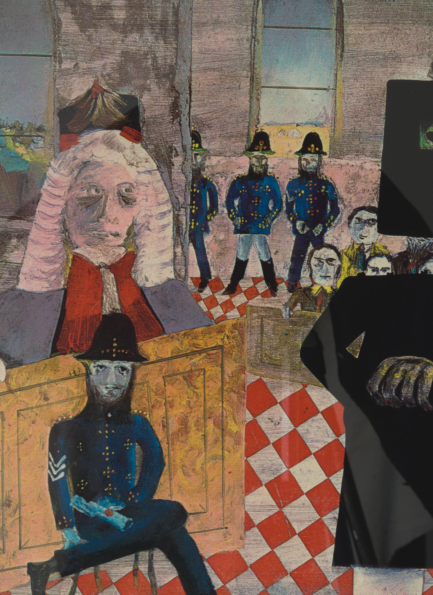 Sidney Nolan 'The Trial'