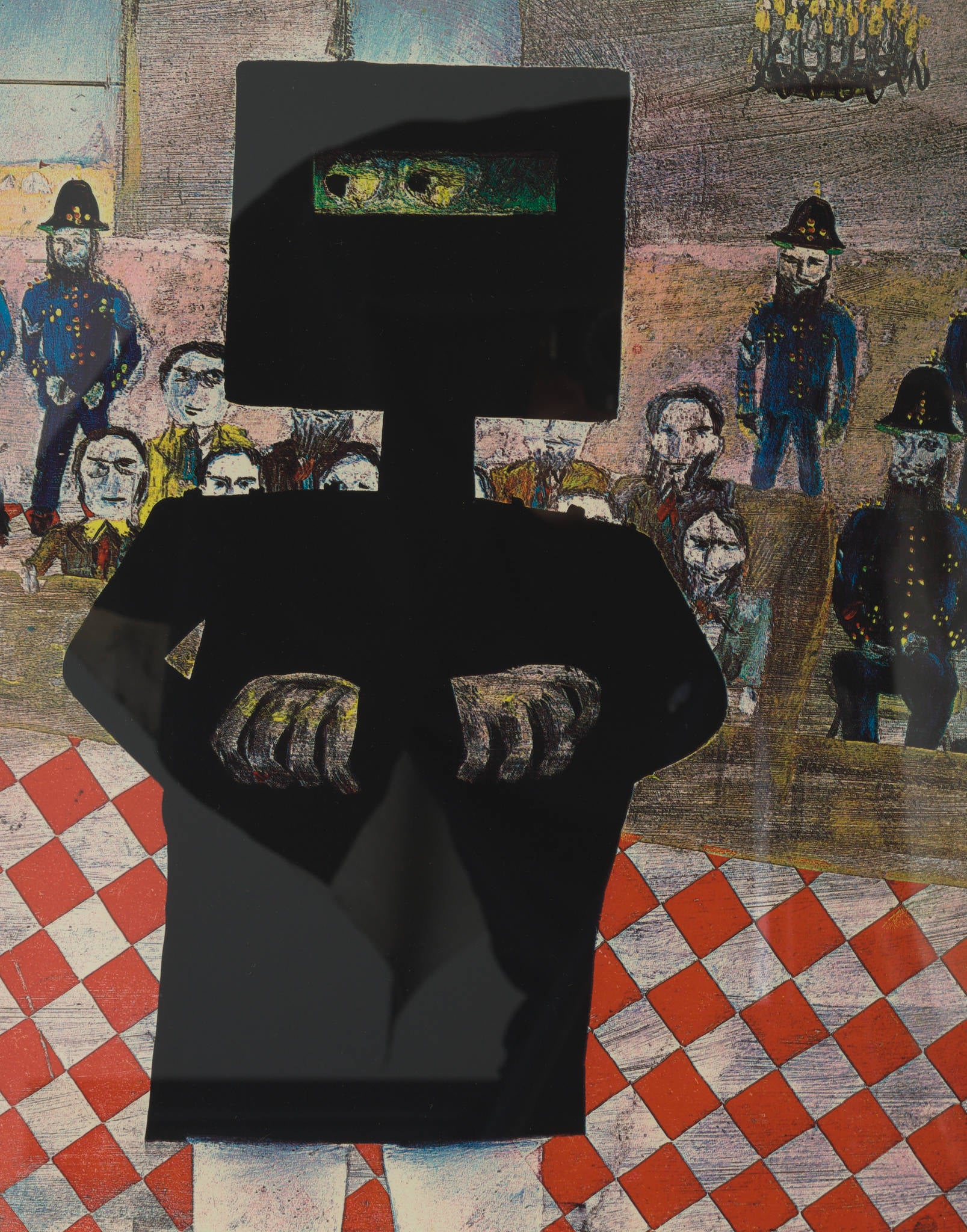 Sidney Nolan 'The Trial'