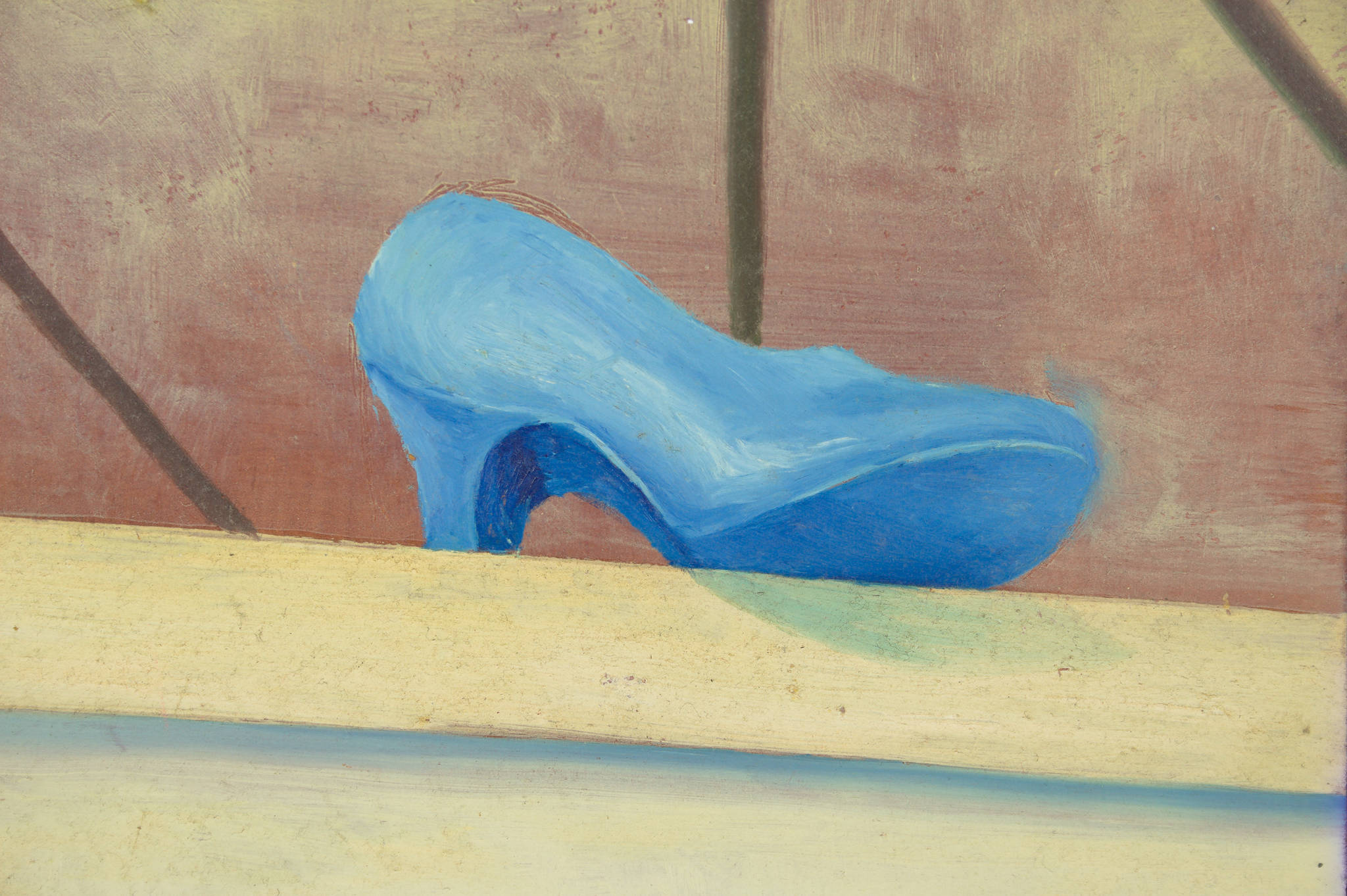 Adam Nudelman 'Untitled (Blue Shoe)'