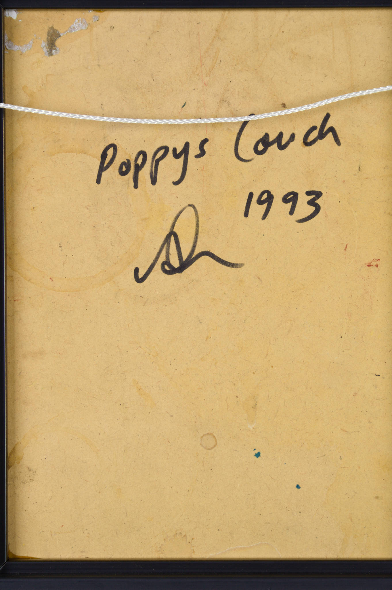 Adam Nudelman 'Poppy's Couch'