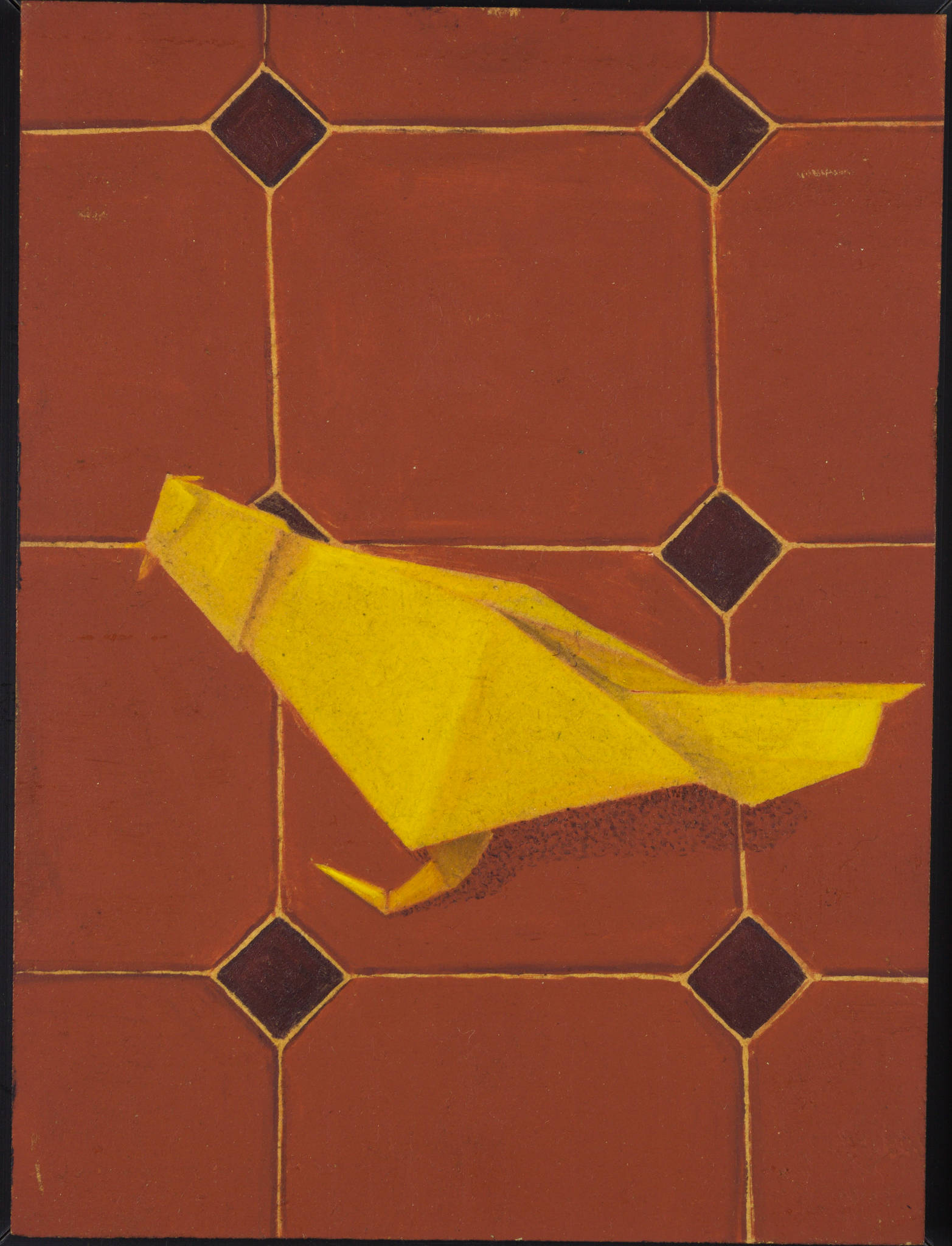 Adam Nudelman 'Untitled (Yellow Origami Bird)'