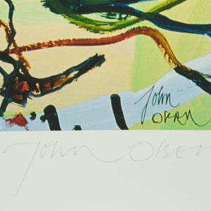 John Olsen 'After Chardin (The Skate)'