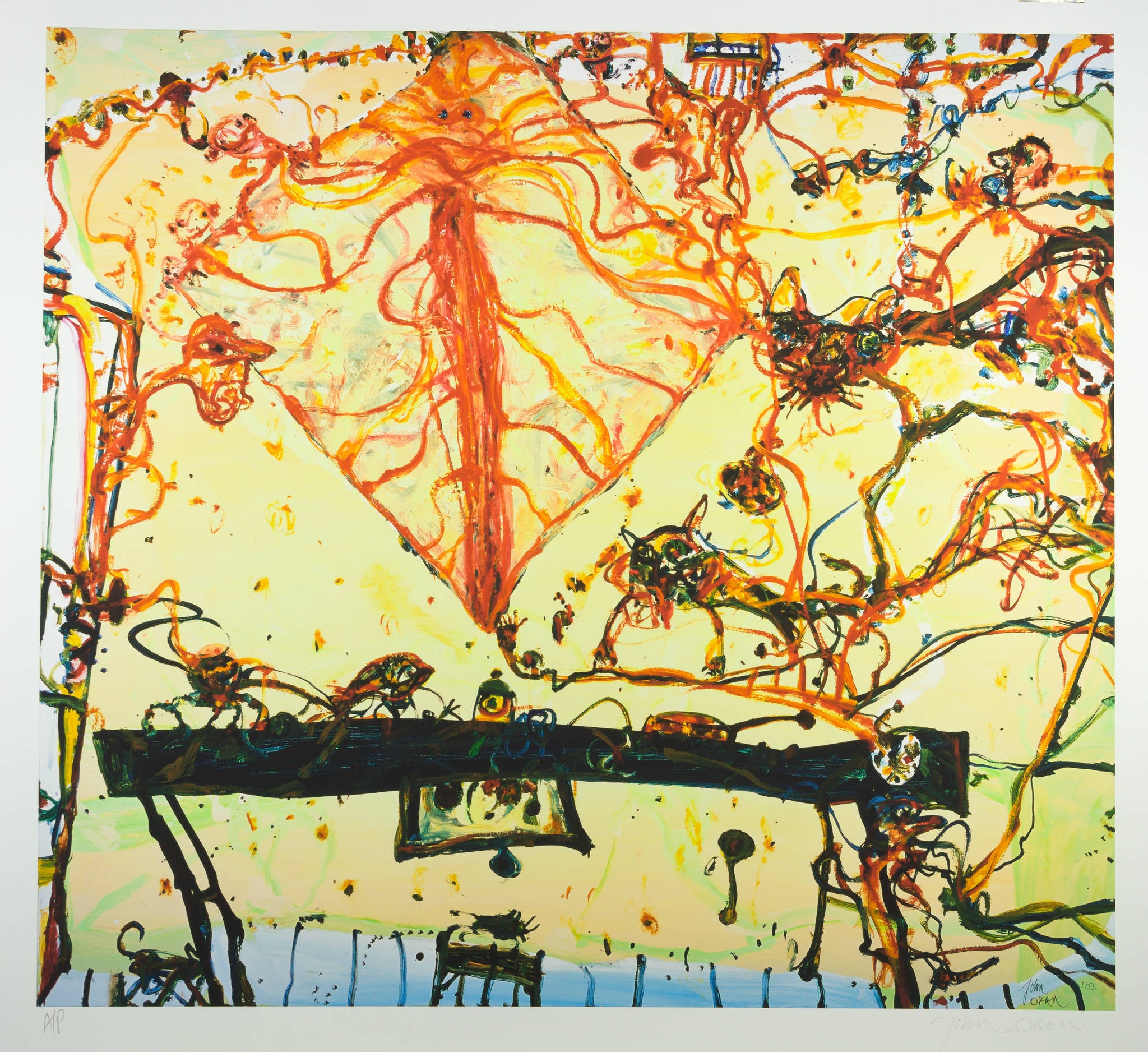 John Olsen 画集　ジョン•オルセン John Olsen Paintings & Artwork for Sale | John Olsen Art