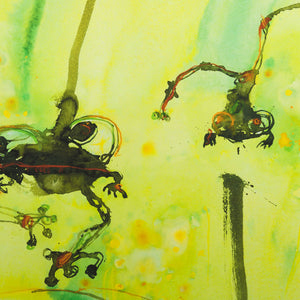 John Olsen 'Big Frog & Little Frog'