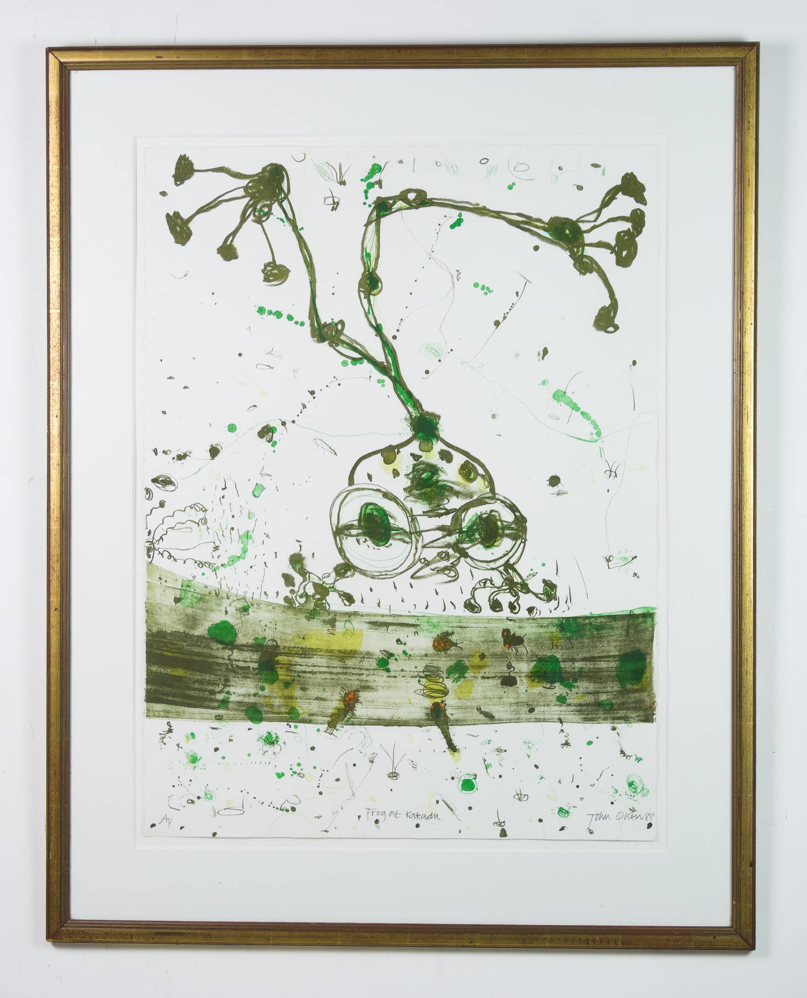 John Olsen 'Frog at Kakadu'